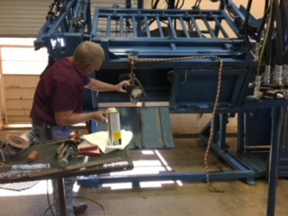 cute puppy at the vet